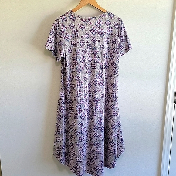 Lularoe Aztec Pattern Dress Large - Picture 7 of 7